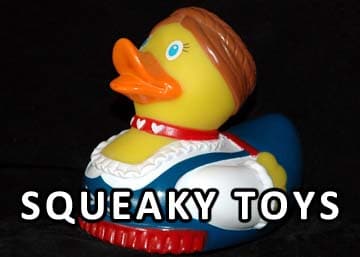 do yorkies love Squeaky toys